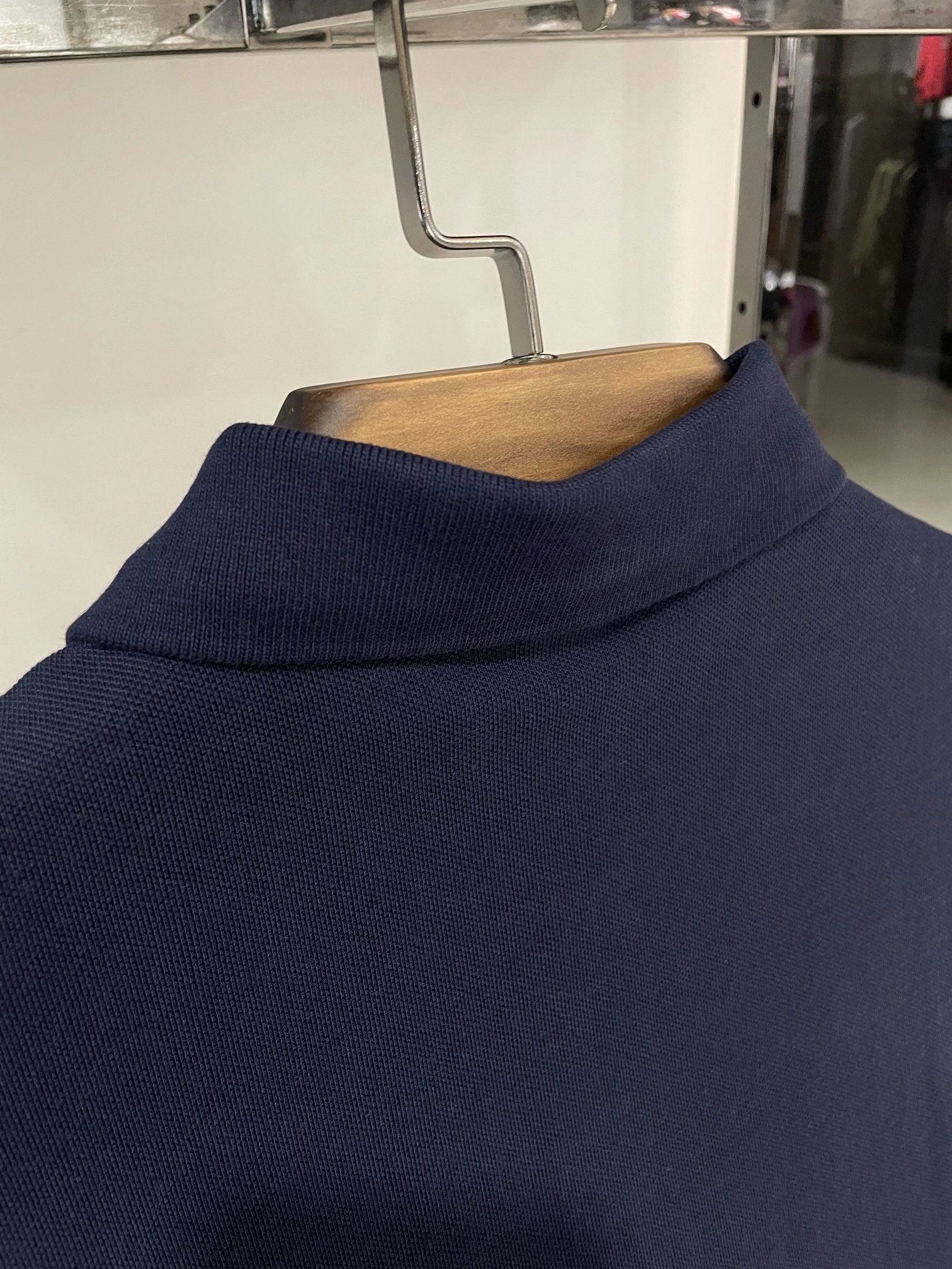 wg.luxury- 2ur25rry cotton POLO 2Colour item:E-F409C0927-2